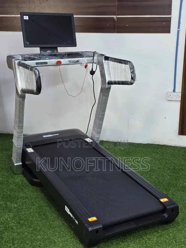 5HP Commercial Treadmill with HD Screen - 1