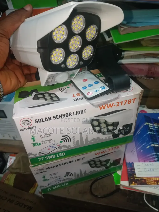 Wolf Would Solar Sensor Light - 1