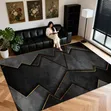 Babban Rug na Tsakiya na Falon Zamani 5ftx7ft - 5