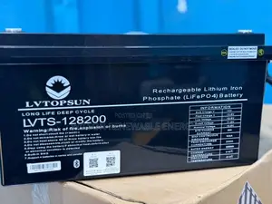Brand New LVtopsun 2.5kWh 12V Lithium Battery