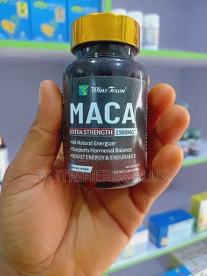 WinsTown MACA EXTRA STRENGTH - Tallafin Libido & Ayyukan Jima'i
