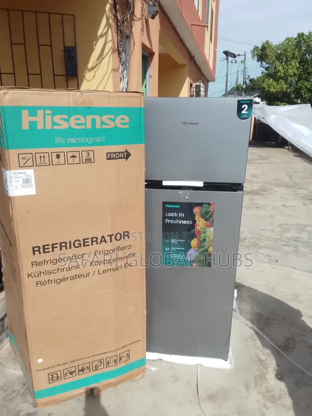 Hisense 205L Double Door Refrigerator REF205DR - 1
