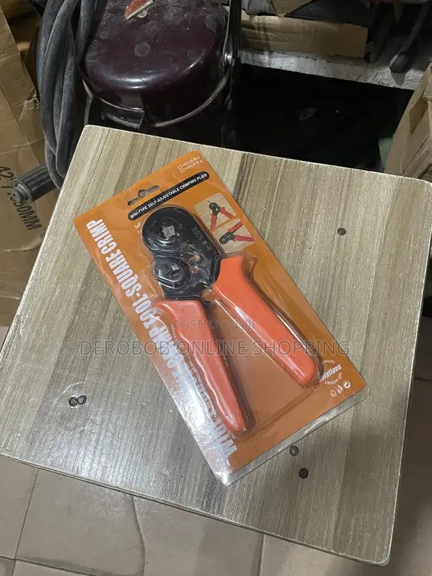 Mai daidaita Crimping Plier - Kayan Aikin Wayar Ferrule - 1