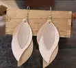 Fashion Leaf Design 3-Layer Retro Earrings - 1