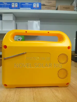 1250W Solar Generator with LED Bulbs & Radio