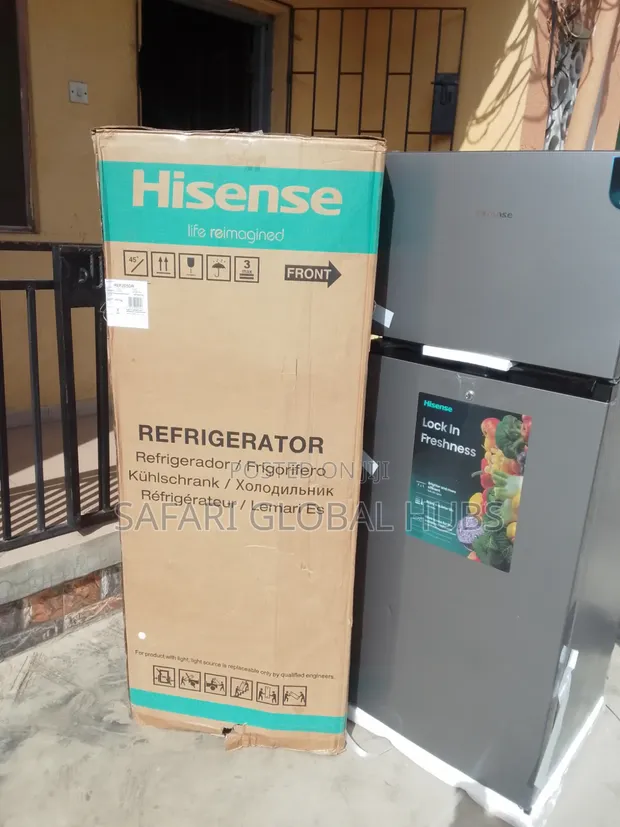 Hisense REF205DR Double Door Refrigerator - Silver - 1