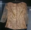 Brocade Lace Blouse - Gold - 2