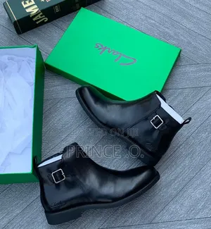 Brand New Clarks Chelsea Boots - Genuine Leather