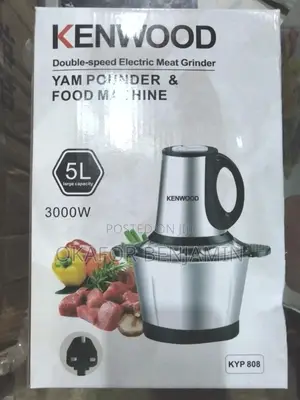 Kenwood Mai Gudu Biyu Mai Sarrafa Abinci Na Lantarki Mai Daka Yam 5L
