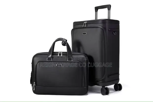 Original Luxury Leather Luggage Set - 1