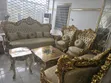 Royal Egyptian Sofa Mai Zama 10, Tare da Tebur Tsakiya & Taburmai - 2