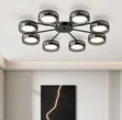 Ecobrown Luxury Black Chandelier Ceiling Lamp - 1