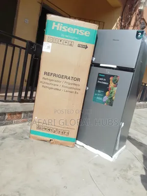 Hisense 205L Double Door Refrigerator REF205DR Silver