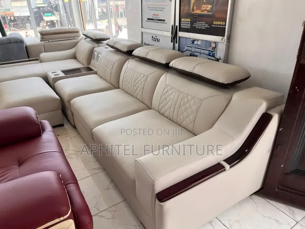 Home Interiors L-Shape Sofa Chair - Sabon Abu - 1