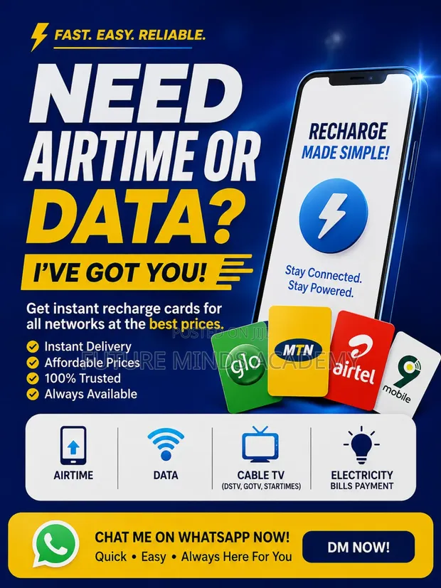 Data and Recharge Cards - 1
