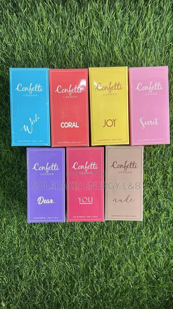 Confetti London Eau de Parfum - All Varieties Available - 1