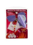 Salon Express Nail Art Stamping Kit - Purple - 1