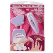 Salon Express Nail Art Stamping Kit - Purple - 3