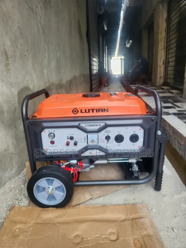 Brand New Lutian 4.5kva Generator with Key Start - 1