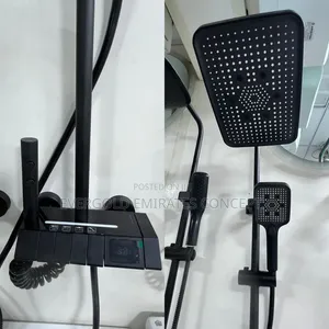 Master England Shower Mixer mai fitilar LED