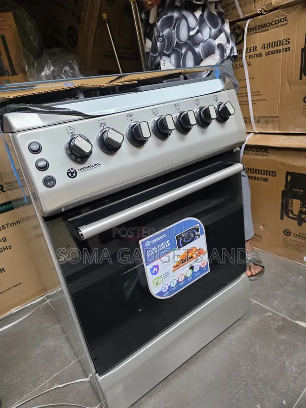 Thermocool 4-Burner All Gas Cooker 60x60 - 1