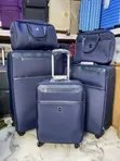 Set of 5 Fabric Luggage Boxes - 1