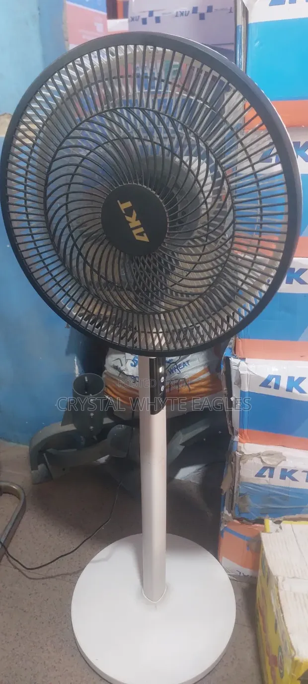 Akt Rechargeable Solar Fan - 1