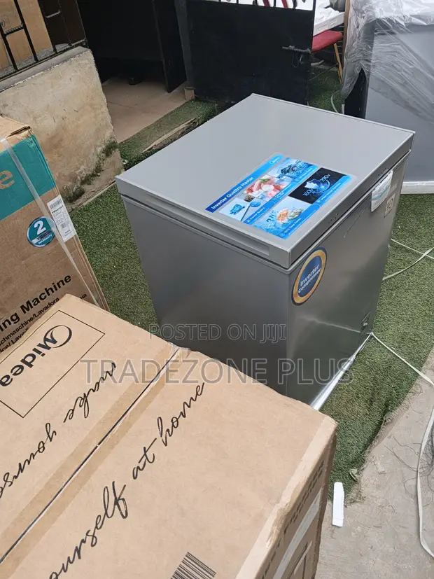 Midea 142L Storage Chest Freezer - Grey - 1