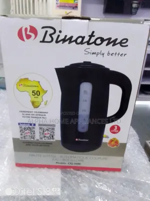 Binatone 3L Electric Kettle - Jet Black