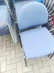 Home Interiors Blue Fabric Chairs (Set of 4) - 2