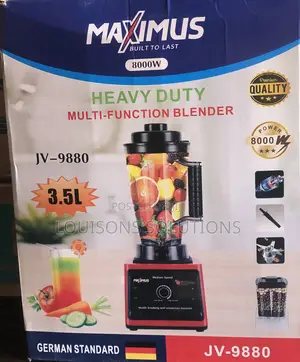 Maximus Heavy Duty Multi-Function Blender 8000W