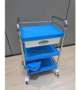 Brand New 3-Tier Instrument Trolley with Single Drawer by Searchtech Instruments