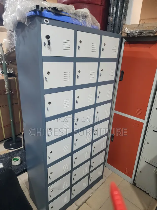 Brand New 24-Door Worker's Lockers - 1