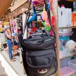 Jakar Crossbody Baƙar Fata Mai Aljihu a Gaba - 2