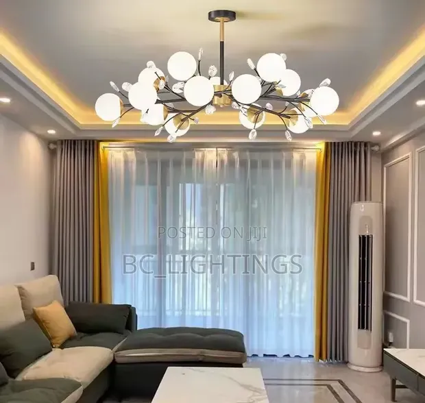 Nordic LED Living Room Pendant Light - Elegant Luxury - 1