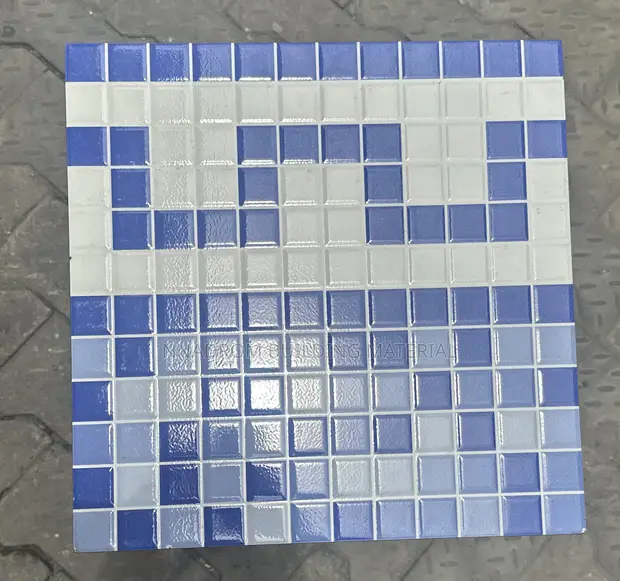 33/33 Marina Azule Glaze Ceramic Pool Tiles - 1