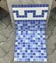33/33 Marina Azule Glaze Ceramic Pool Tiles - 3
