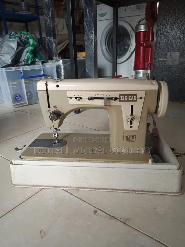 UK Used Box Pedal Sewing Machine - 1