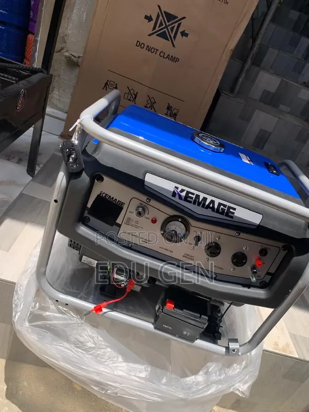 Kemage 5KVA Generator | 100% Copper Winding | Brand New - 1