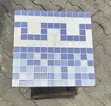 Premium Blue Mix Ceramic Pool Tiles - 1