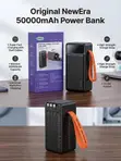 NewEra 50000mAh Power Bank Mai Gina Cables & Digital Display - 1