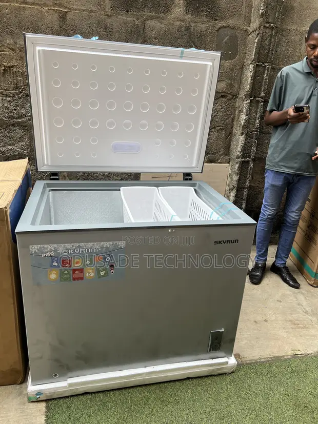 Skyrun BD260A 260L Chest Freezer - Sabon Abu - 1