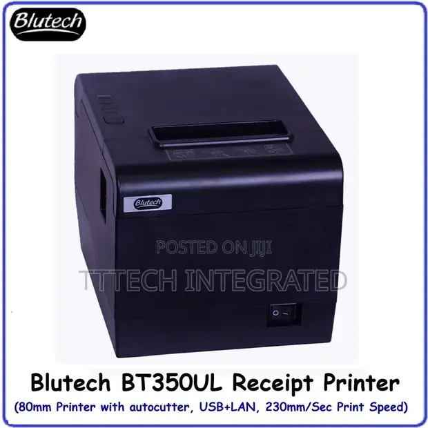 Blutech BT350UL USB LAN Receipt Printer - 1