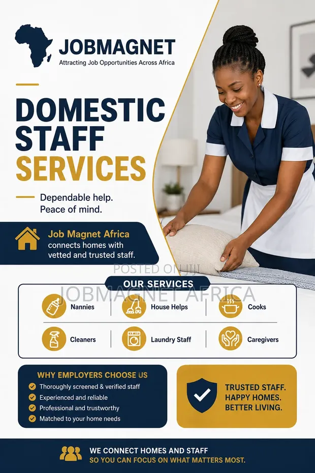 Domestic Staff Recruitment Services by Jobmagnet Africa - 1