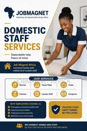 Domestic Staff Recruitment Services by Jobmagnet Africa