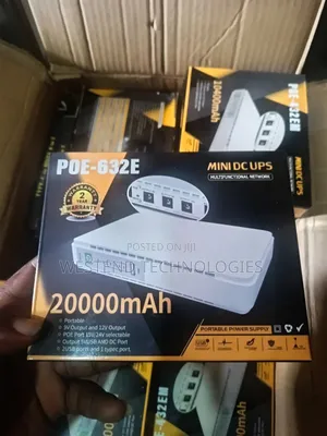 20000mAh Mini UPS Router Power Bank for CCTV, PS4, Cameras