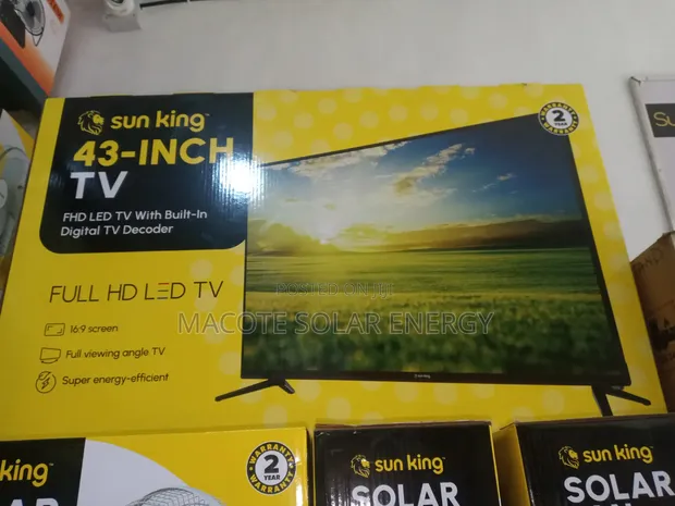 43" Sunking Solar TV - 1