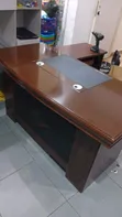 Modern Executive Office Table 1.6m with Extension & Drawers - 1