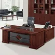 Modern Executive Office Table 1.6m with Extension & Drawers - 2
