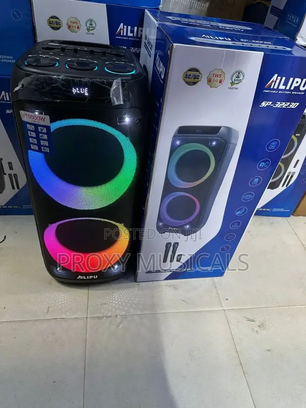 Ailipu SP-3223D Dual 15-Inch PA System Speaker - 1